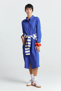 NAHUAS DRESS KLEIN BLUE