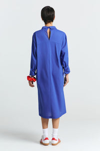 NAHUAS DRESS KLEIN BLUE
