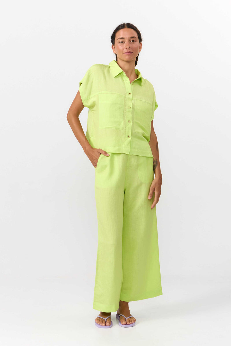 AMUR SHIRT APPLE GREEN