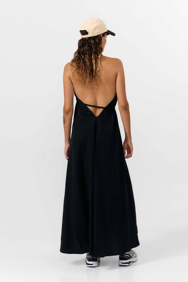 MP DRESS LONG MODAL BLACK