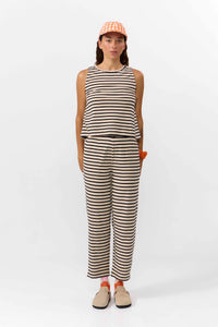 TOP SIL STRIPES BLACK