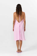 VESTIDO CORTO MULTIPOSICIÓN MODAL PINK