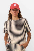 TOP ISQUIA STRIPES BLACK