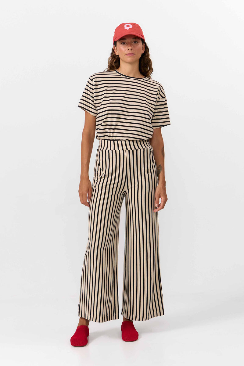 PALAU PANTS STRIPES BLACK