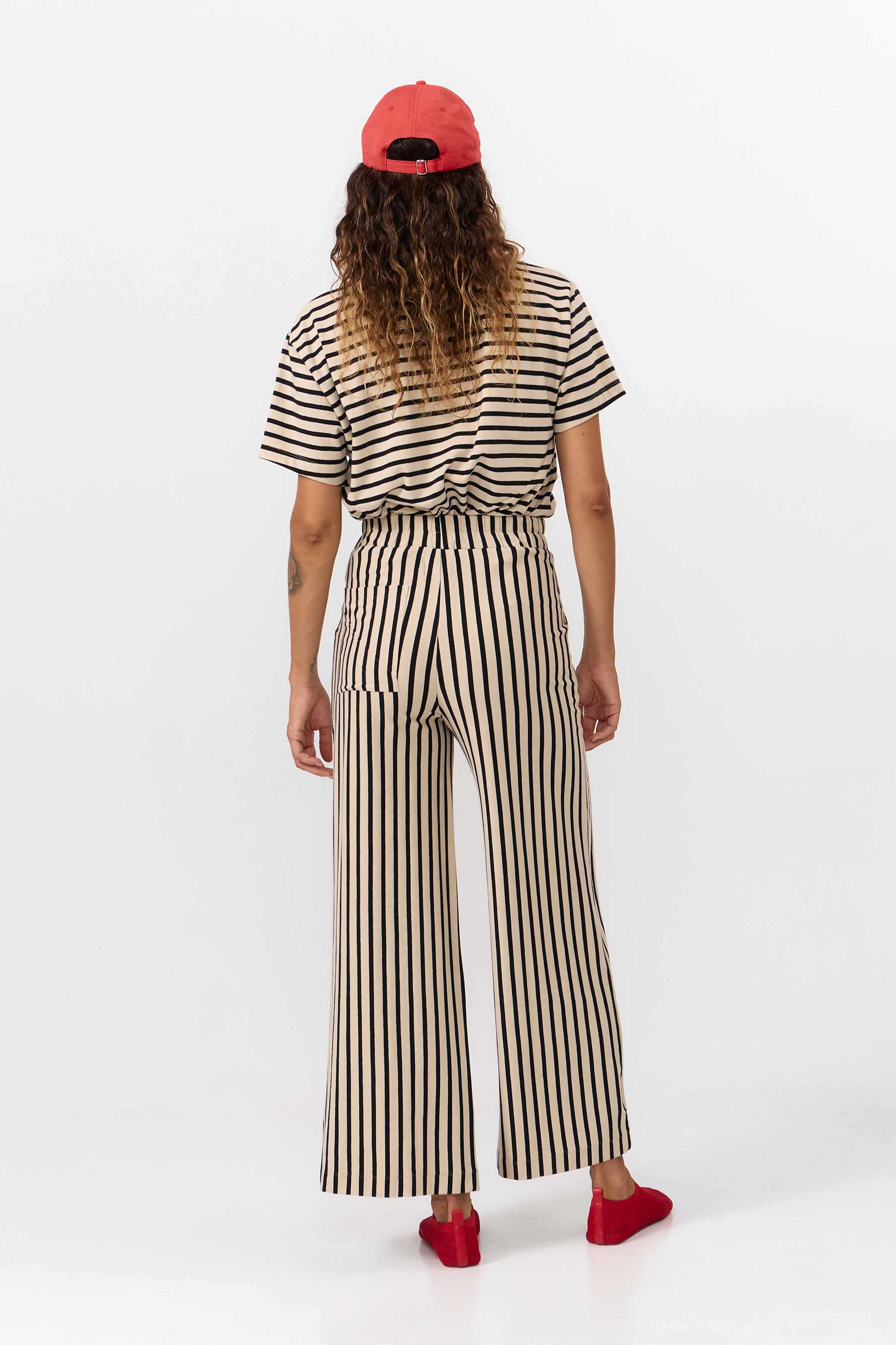 PANTALONES PALAU STRIPES BLACK