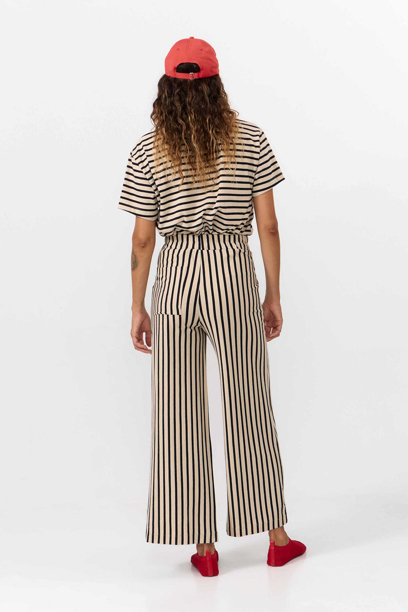 PALAU PANTS STRIPES BLACK