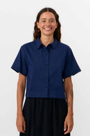 CAMISA VALLES DARK BLUE