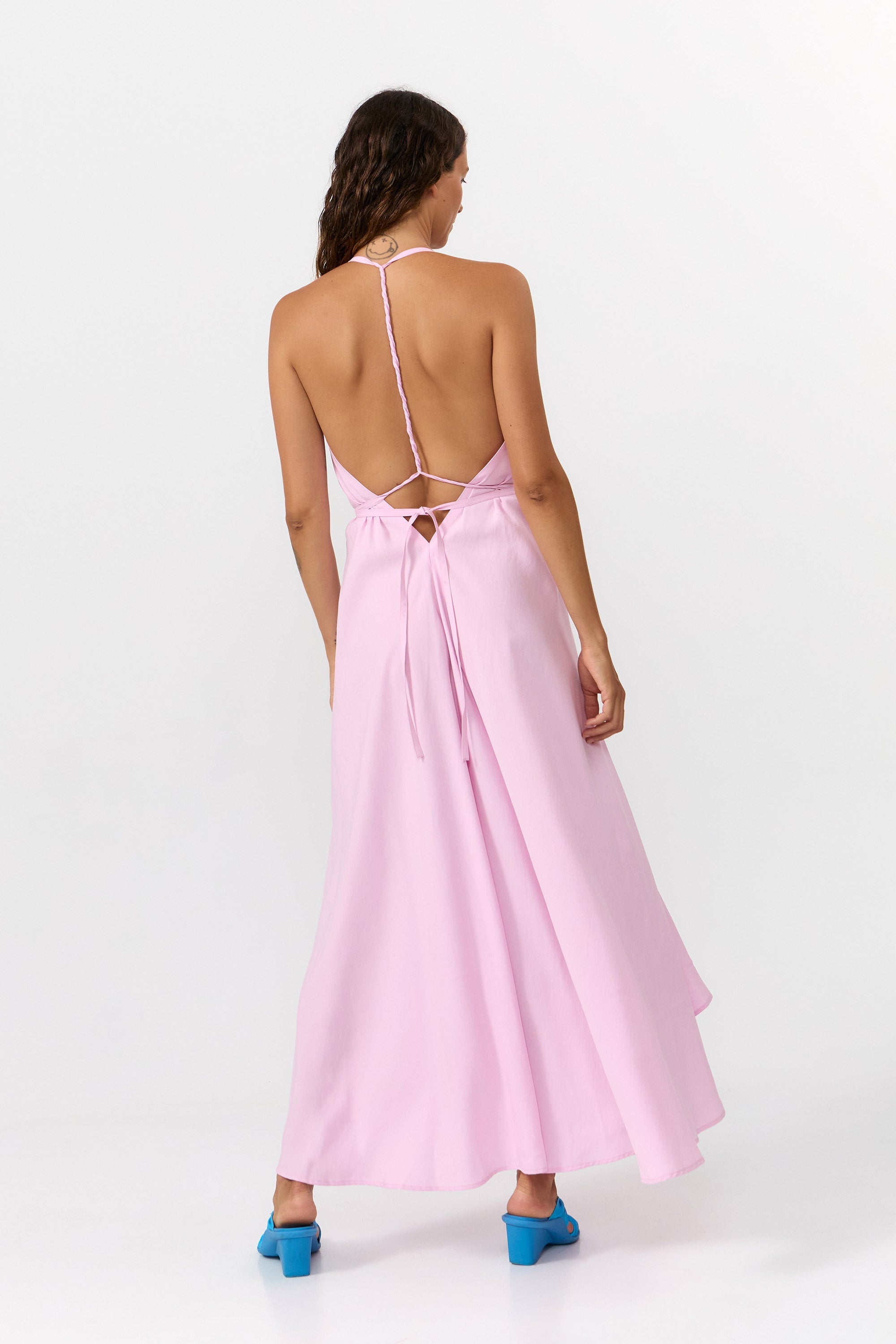 MP DRESS LONG MODAL PINK – SUITE13LAB