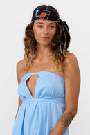 VESTIDO MIDI MULTIPOSICIÓN ALGODÓN/LINO LIGHT BLUE