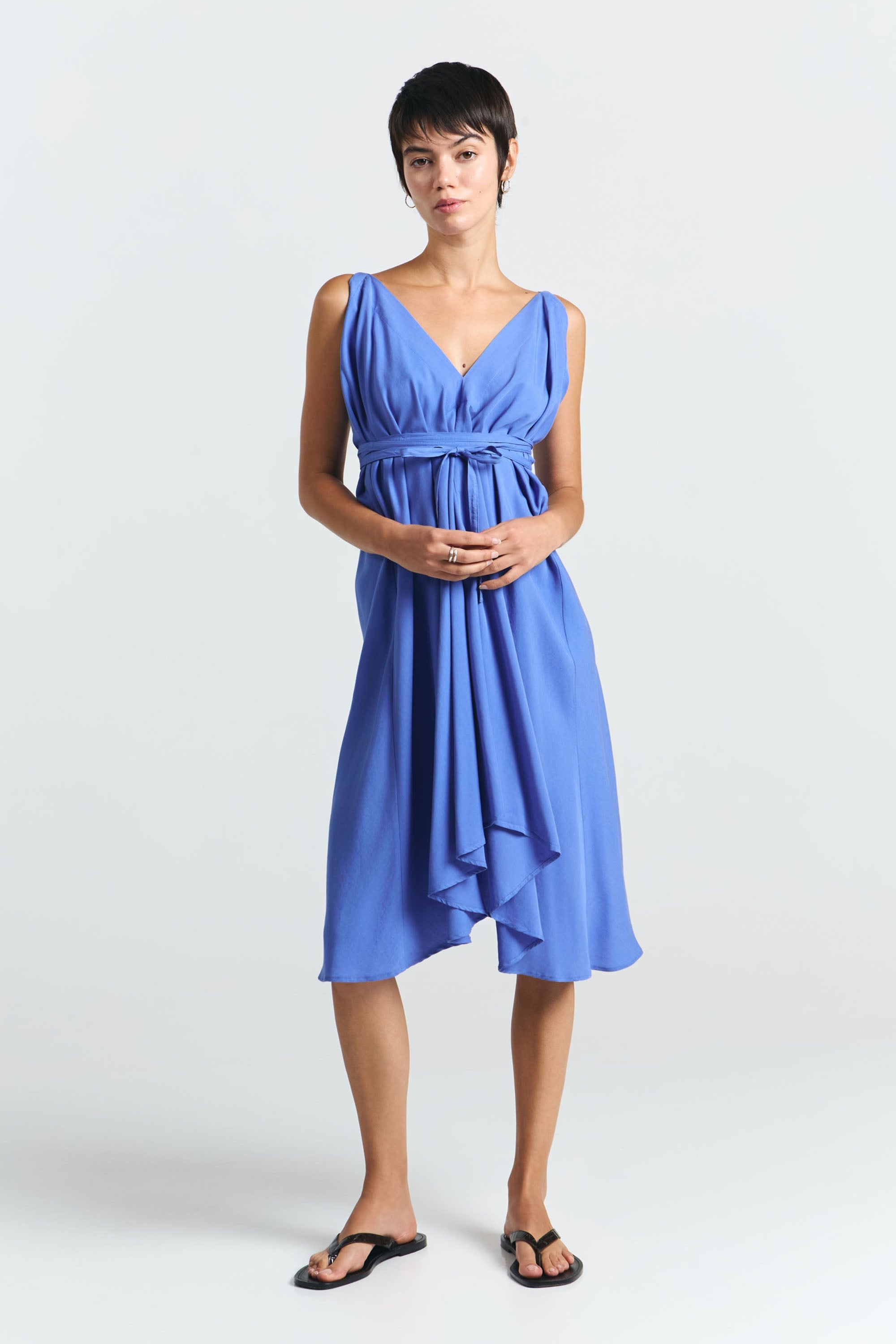 MP SHORT TENCEL KLEIN BLUE