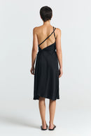 VESTIDO MULTIPOSICIÓN CORTO CUPRO BLACK