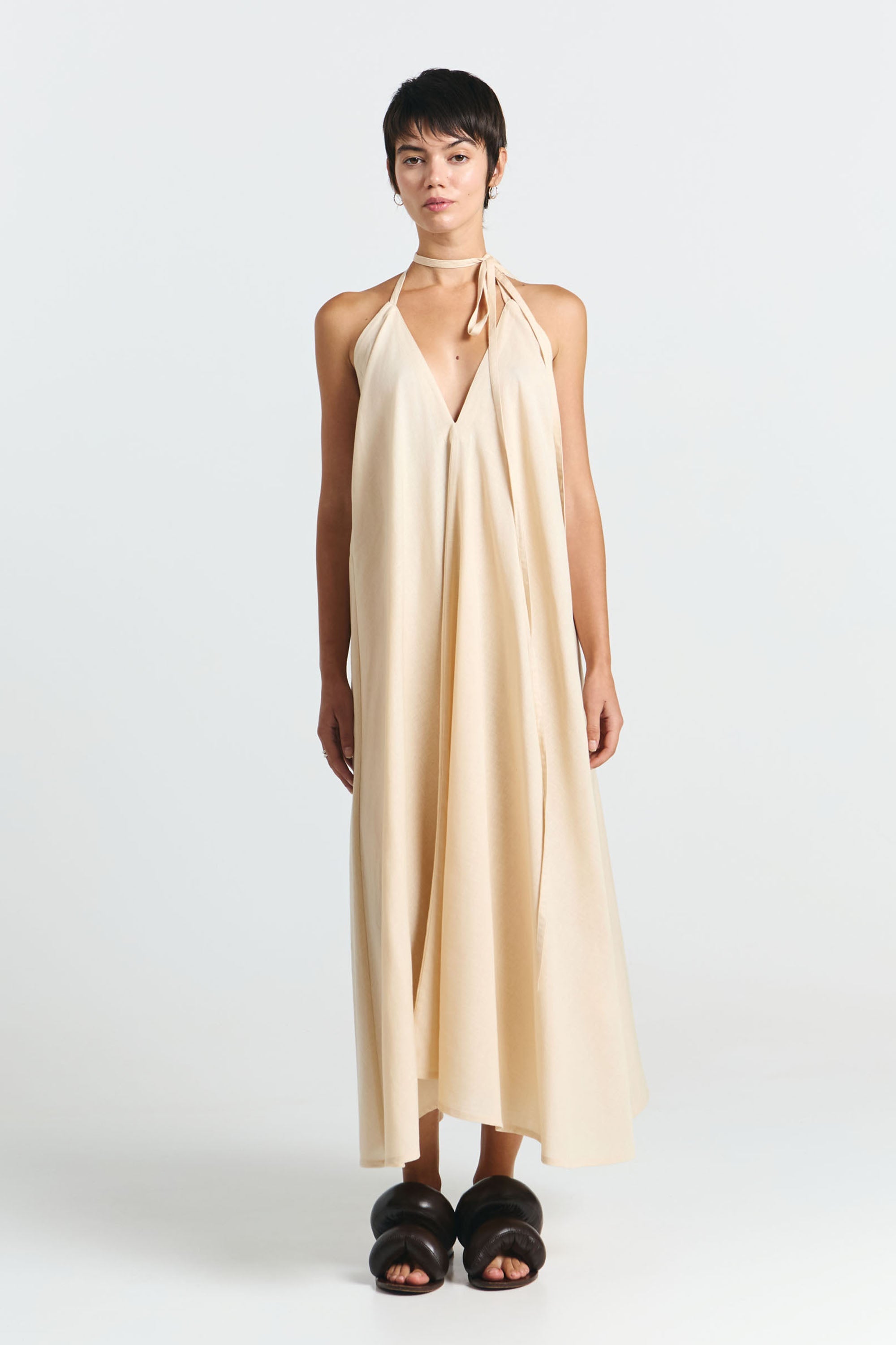MP MIDI COTTON LINEN TAPIOCA