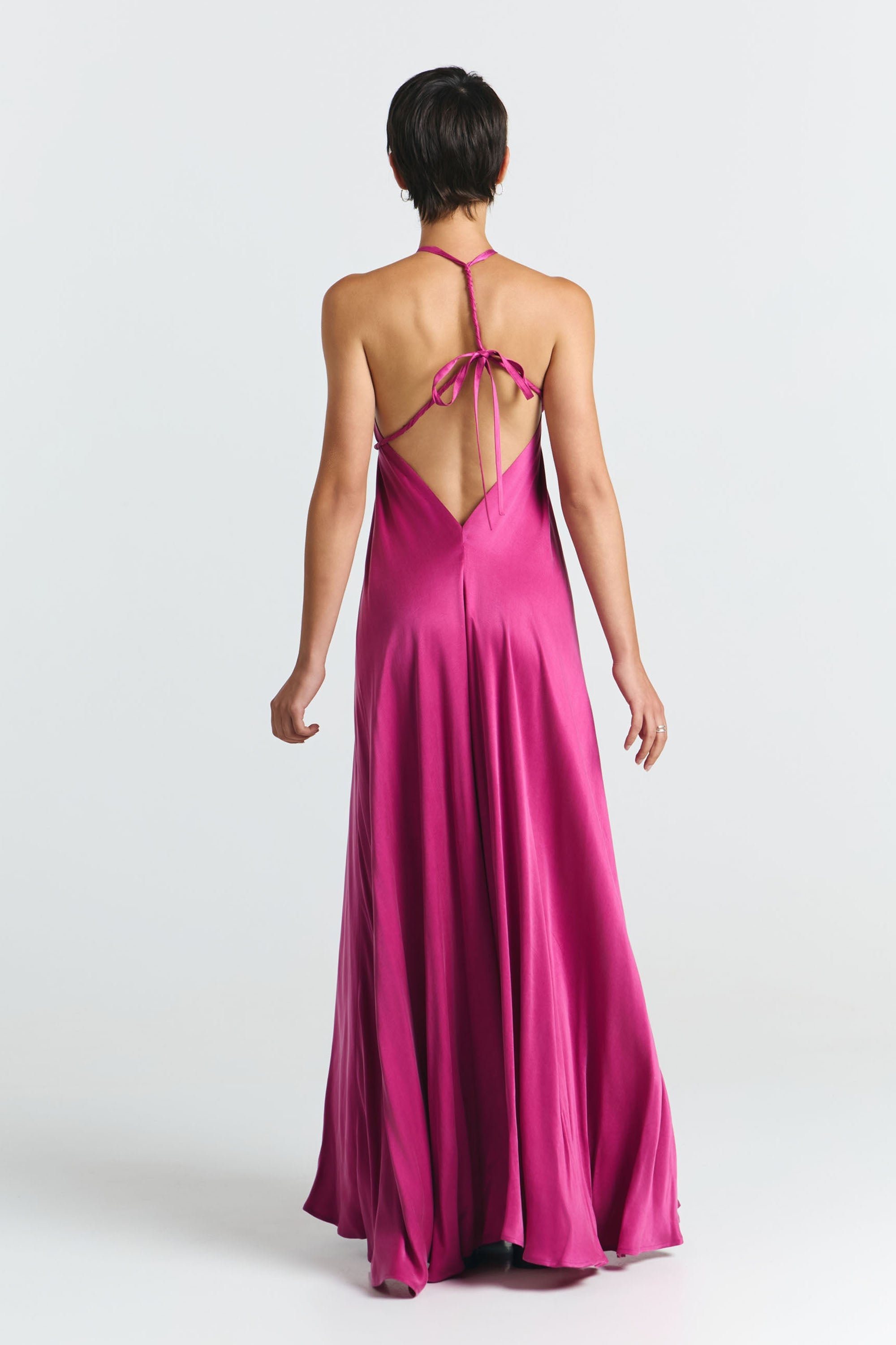 MP LONG CUPRO MAGENTA
