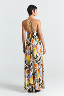 MP MIDI VISCOSE PRINT VIBES