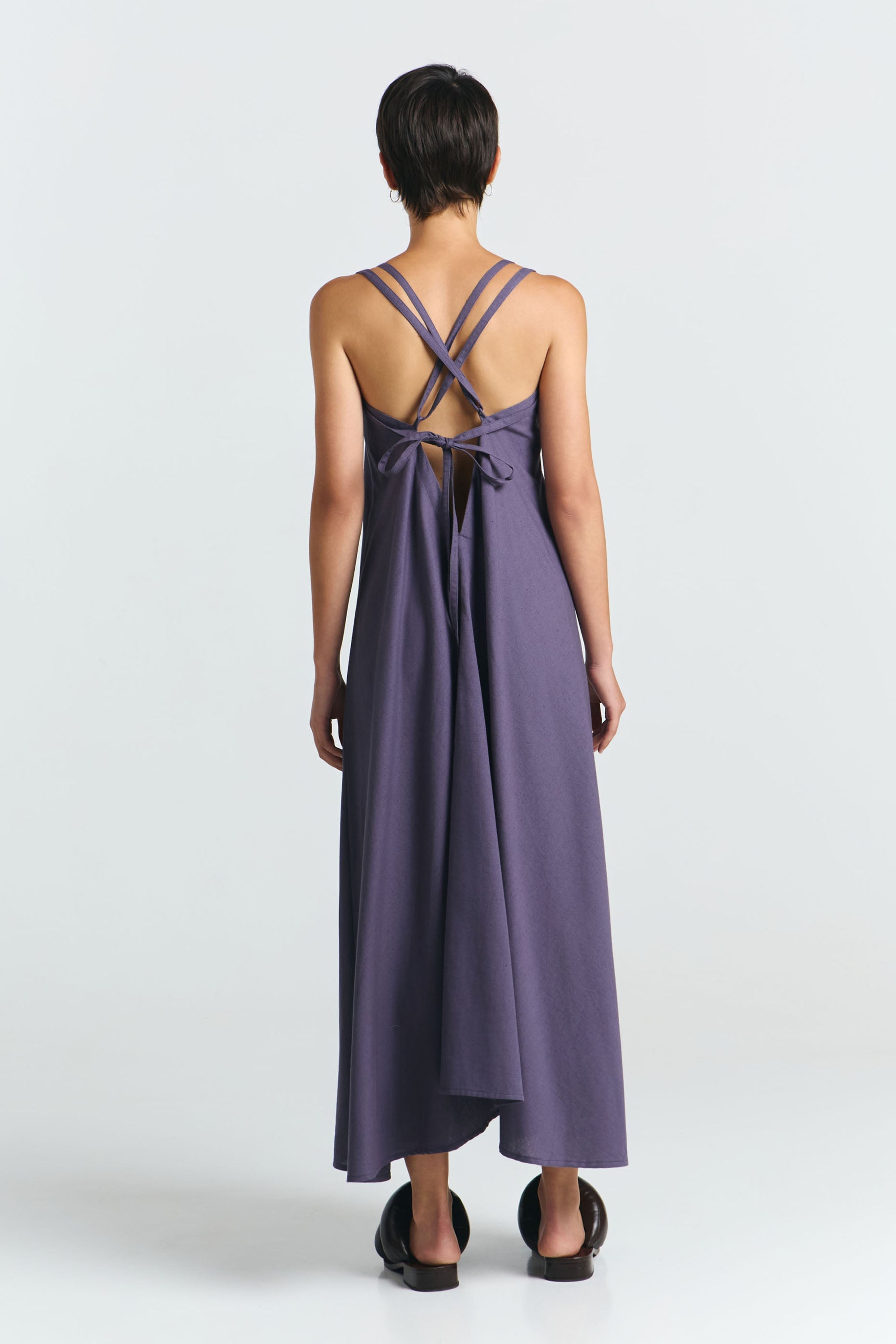 MP MIDI COTTON LINEN GREY