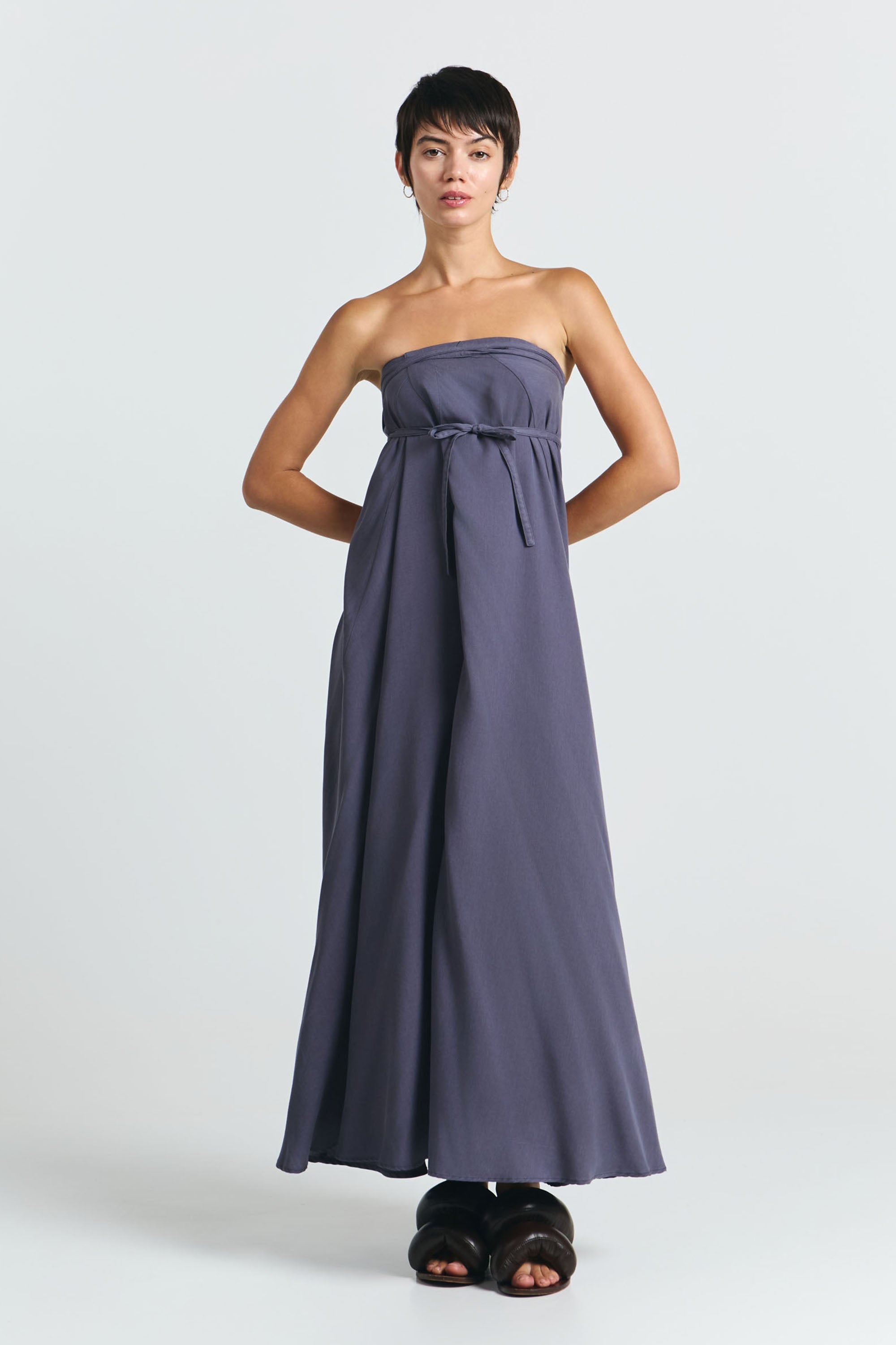 MP LONG TENCEL GREY