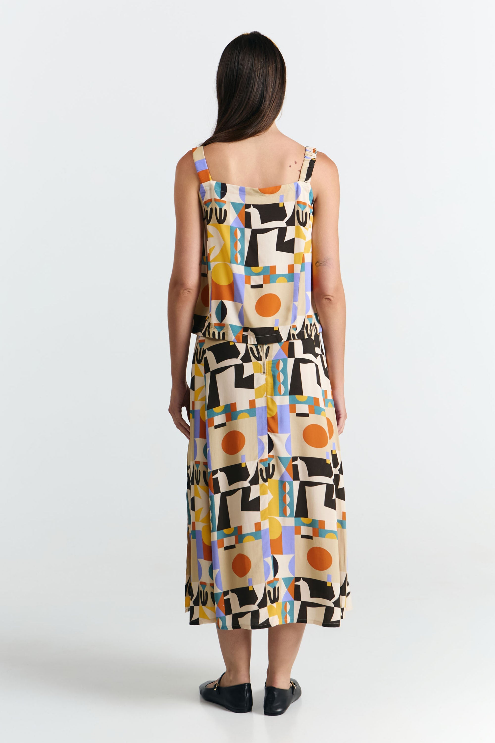 FALDA BORNEO PRINT VIBES