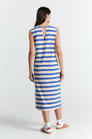 VESTIDO SAYULA BLUE STRIPES