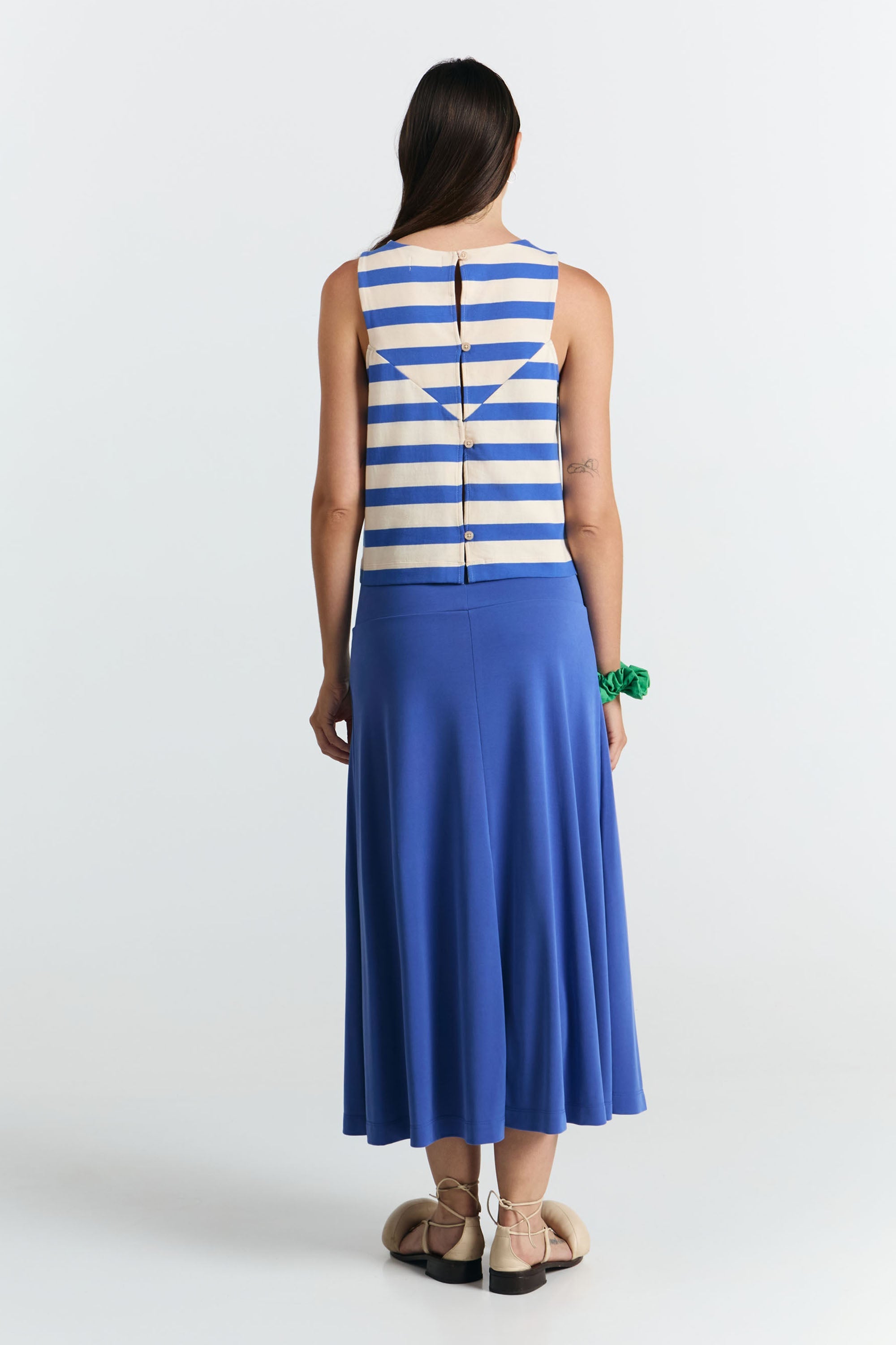 SIL TOP BLUE STRIPES