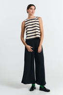 TOP SIL BLACK STRIPES