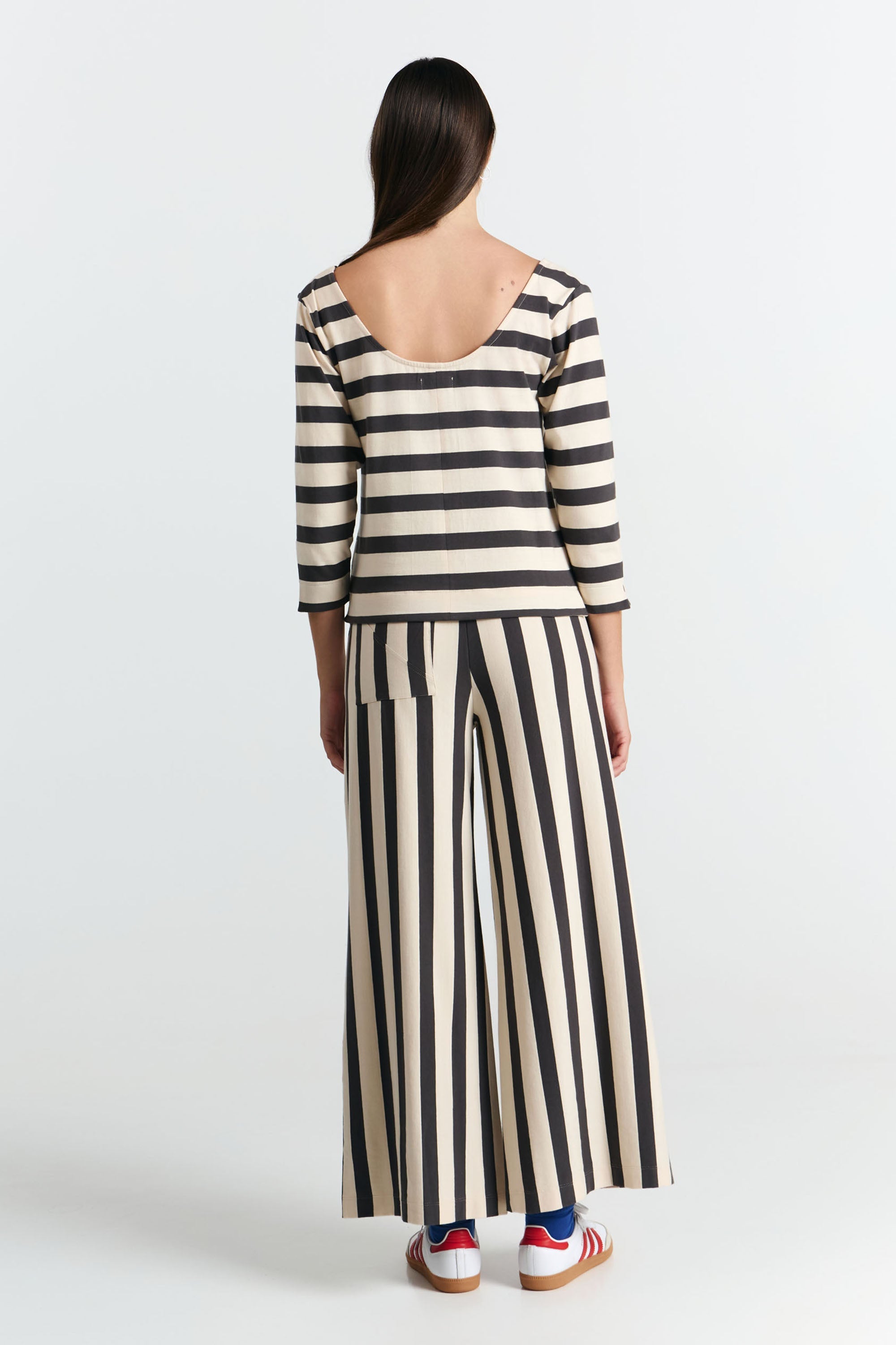 PANTALONES PALAU BLACK STRIPES