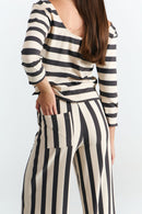 PANTALONES PALAU BLACK STRIPES