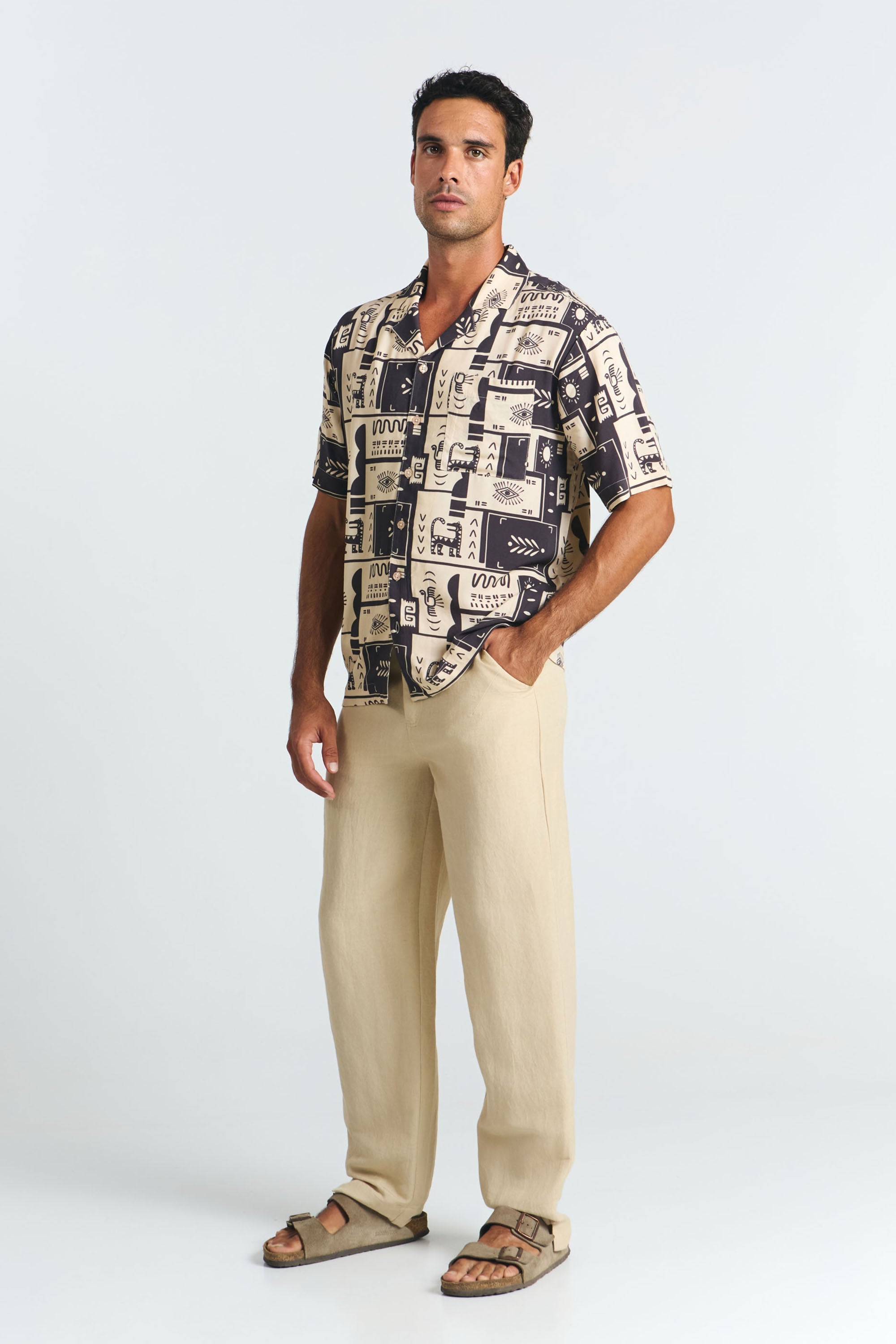 CAMISA BELICE PRINT ETHNIC
