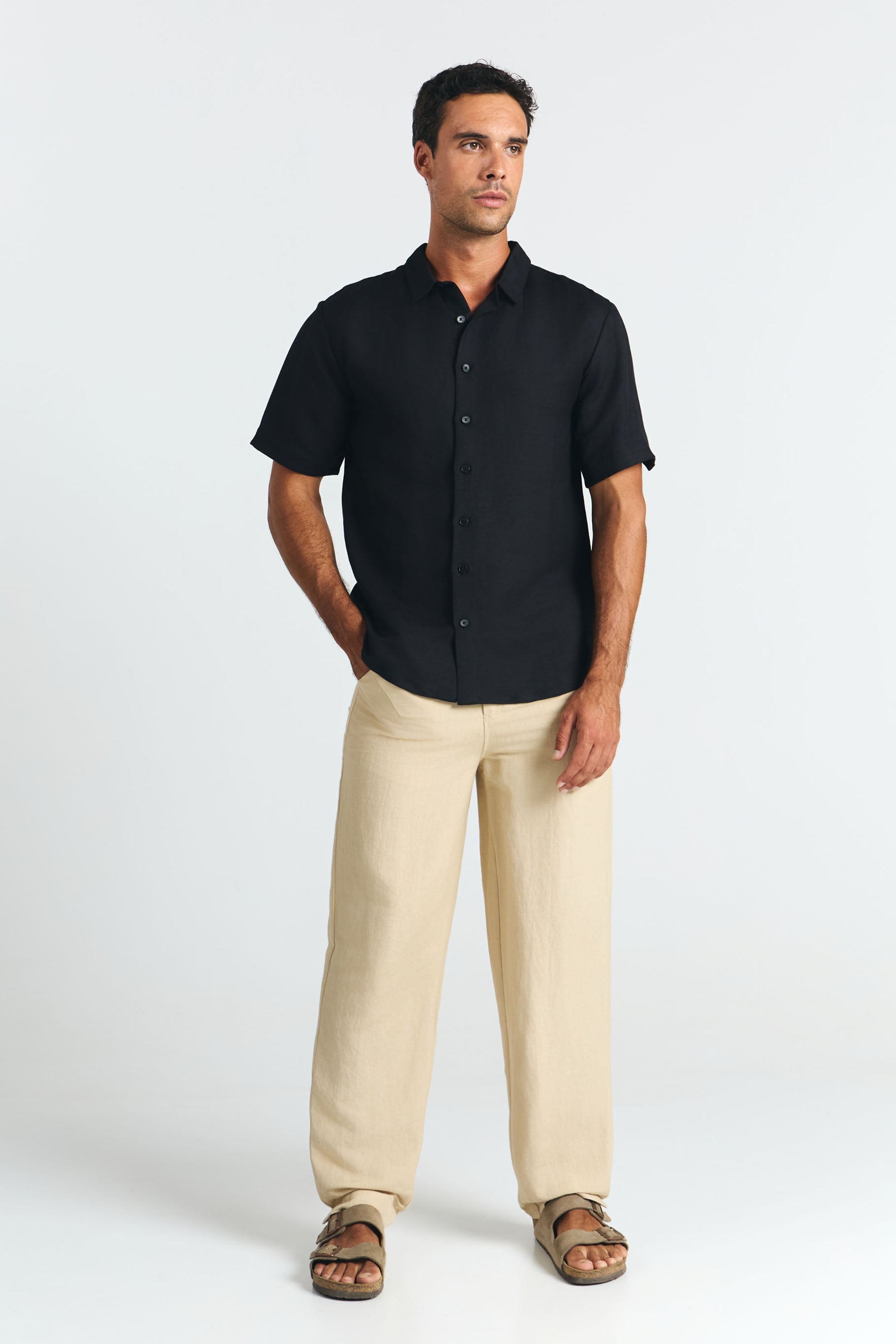CAMISA GOMERA BLACK
