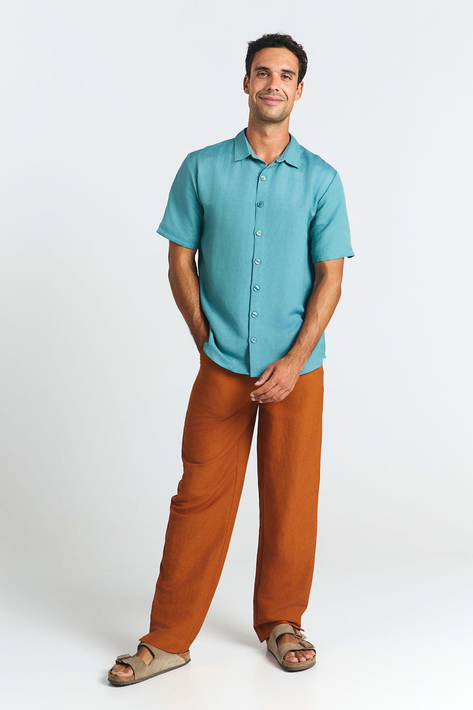 CAMISA GOMERA BLUE