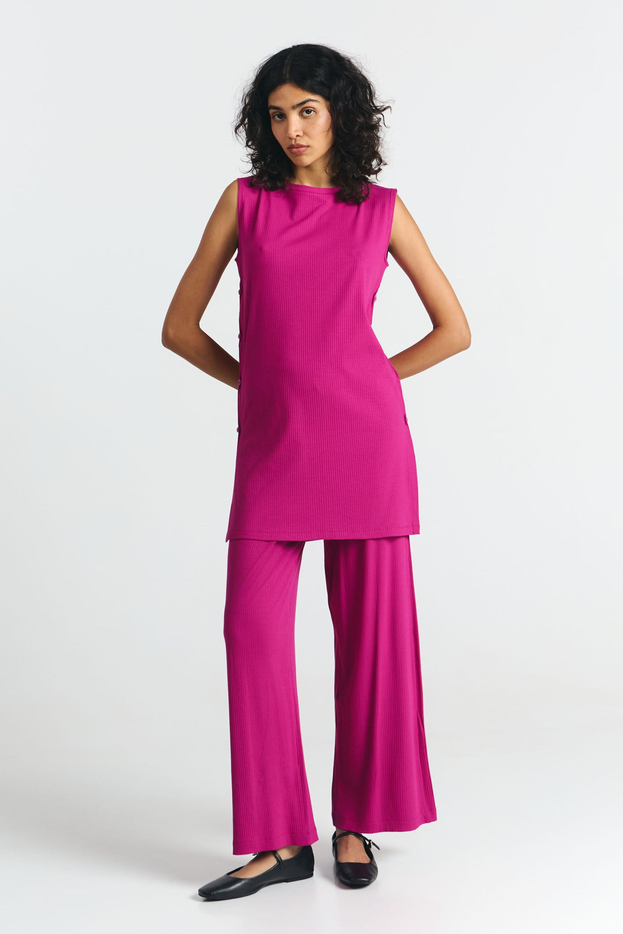PANTALONES LLANA MAGENTA