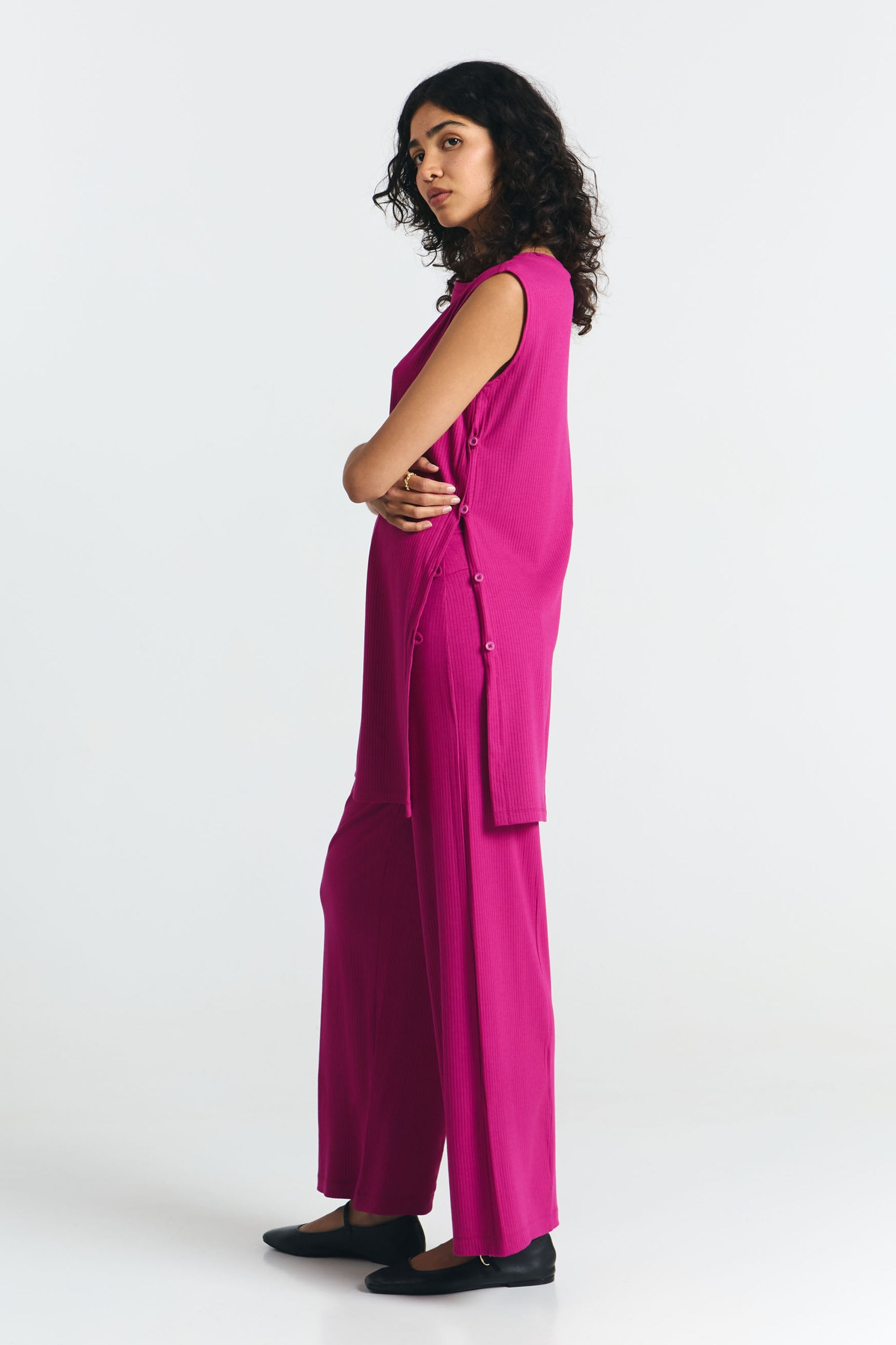 PANTALONES LLANA MAGENTA