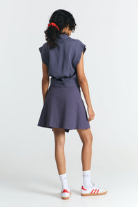 POLO SKIRT GREY