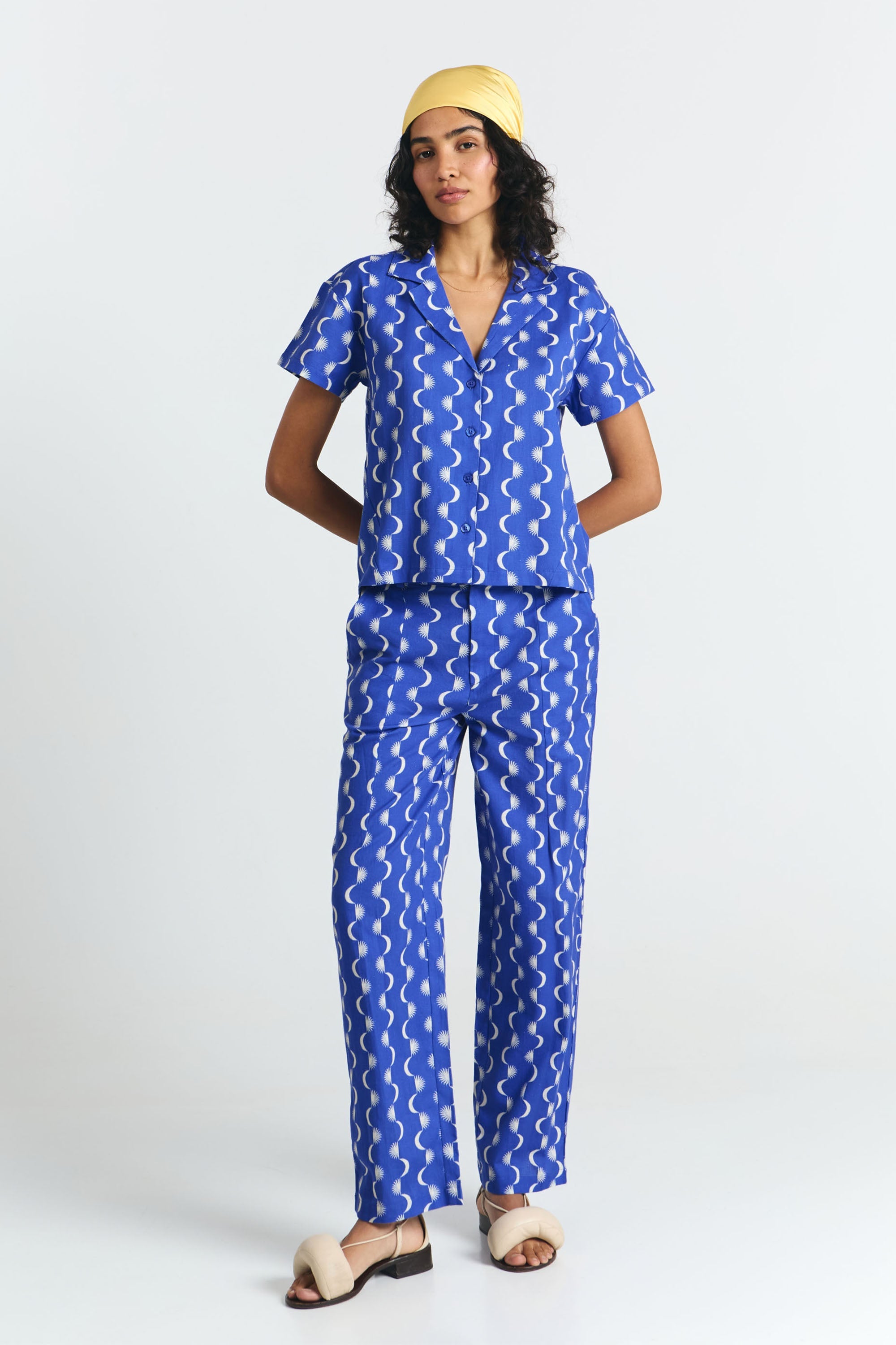 CAMISA SHANGHA PRINT MOON