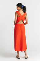 KENAY DRESS RED