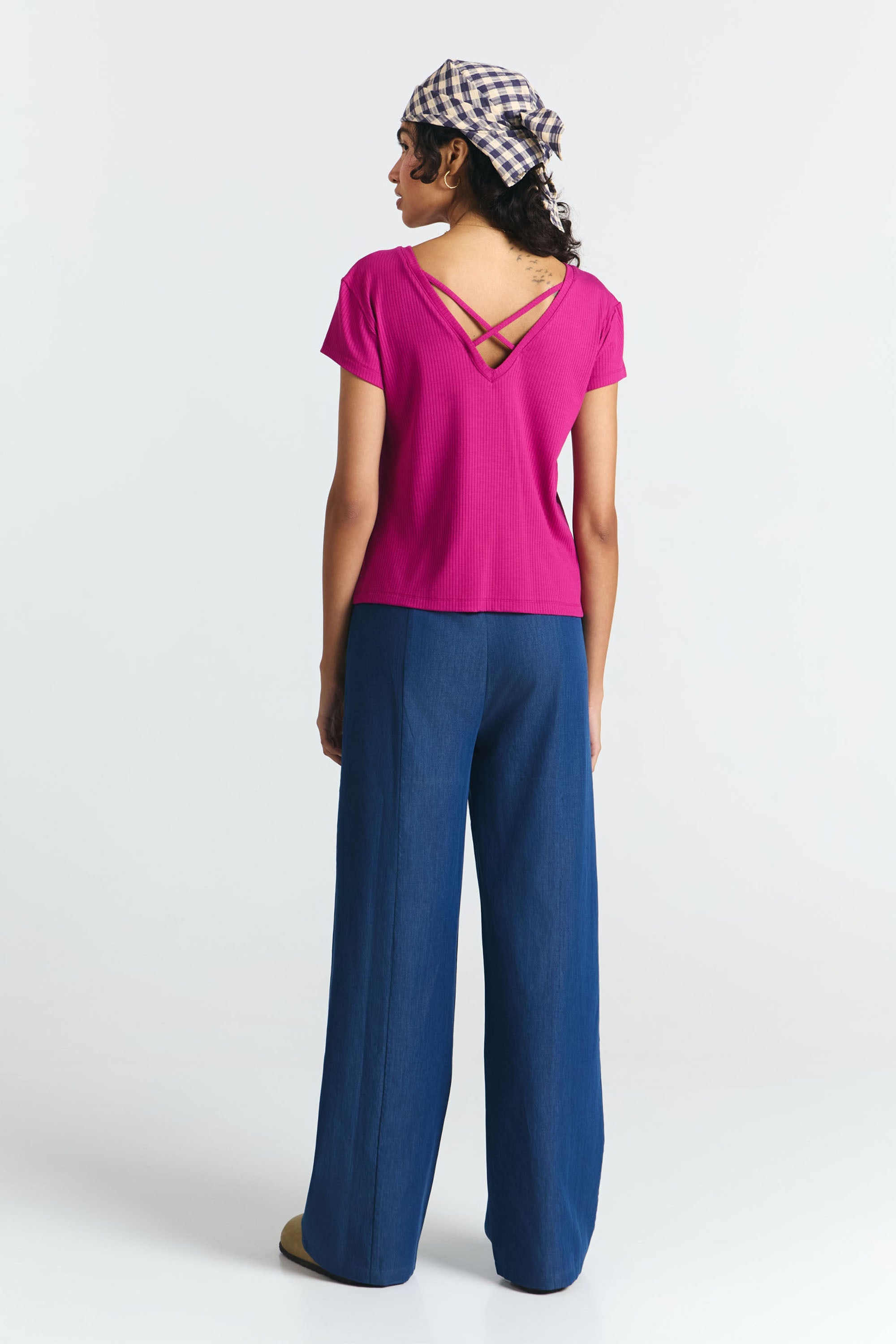 SIBILIA TOP MAGENTA
