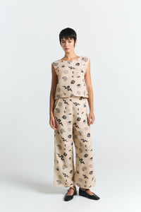 AZUAH VEST PRINT FAUNA
