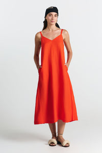 NAGUA DRESS RED