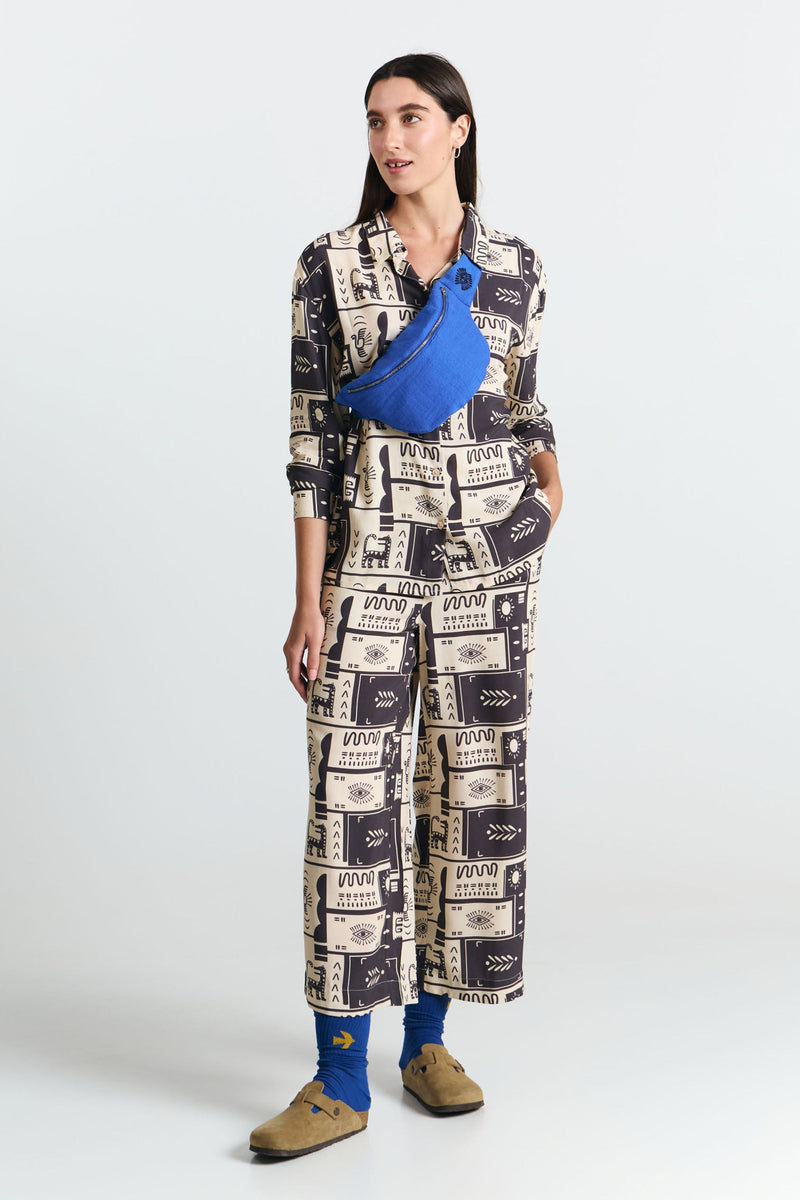 SANTA PANTS PRINT ETHNIC