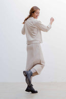 SUDADERA WAIHO BEIGE