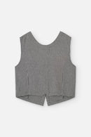 YUMA VEST HOUNDSTOOTH