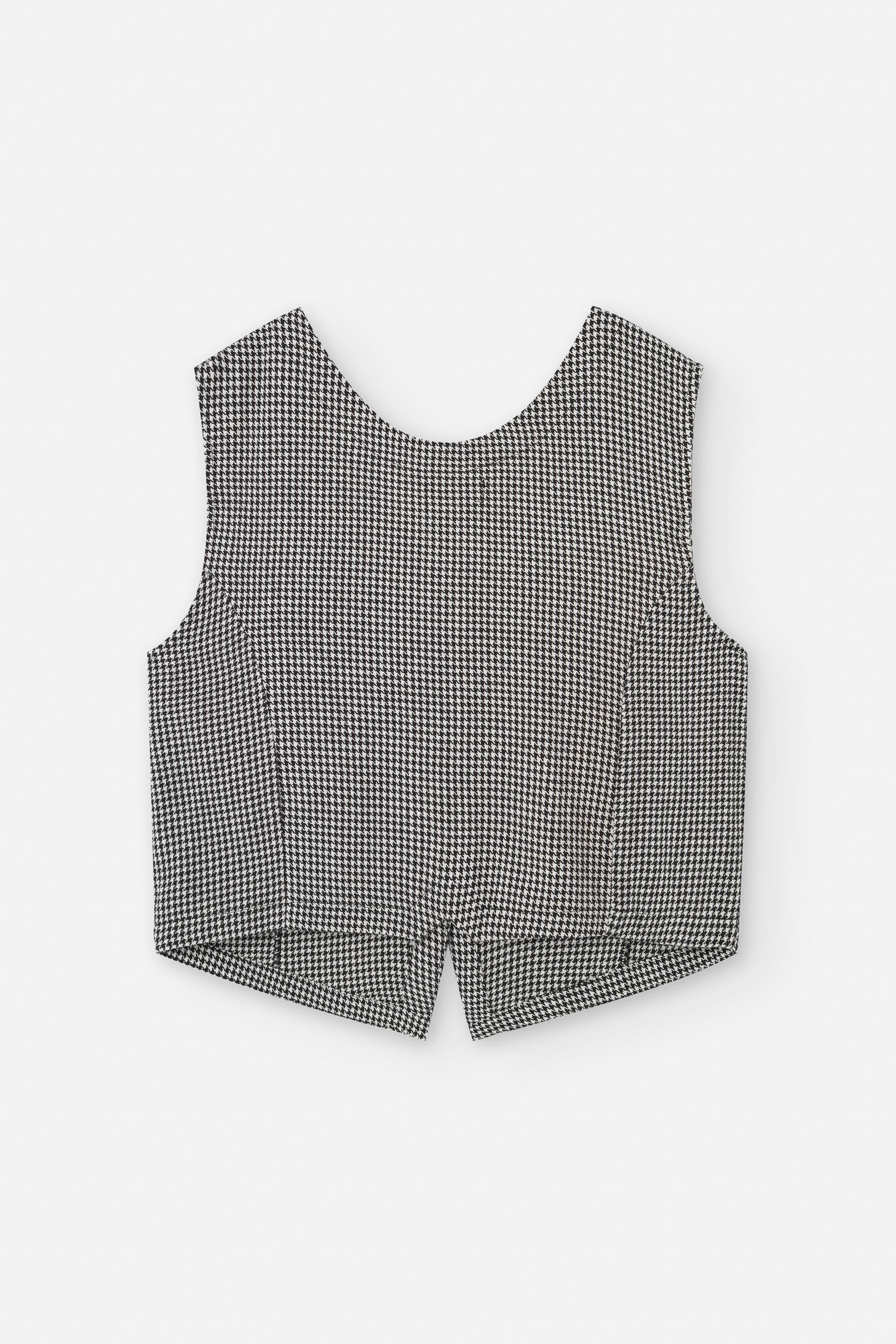 YUMA VEST HOUNDSTOOTH