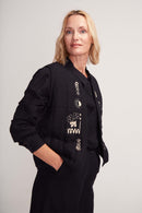 ANETO VEST BLACK