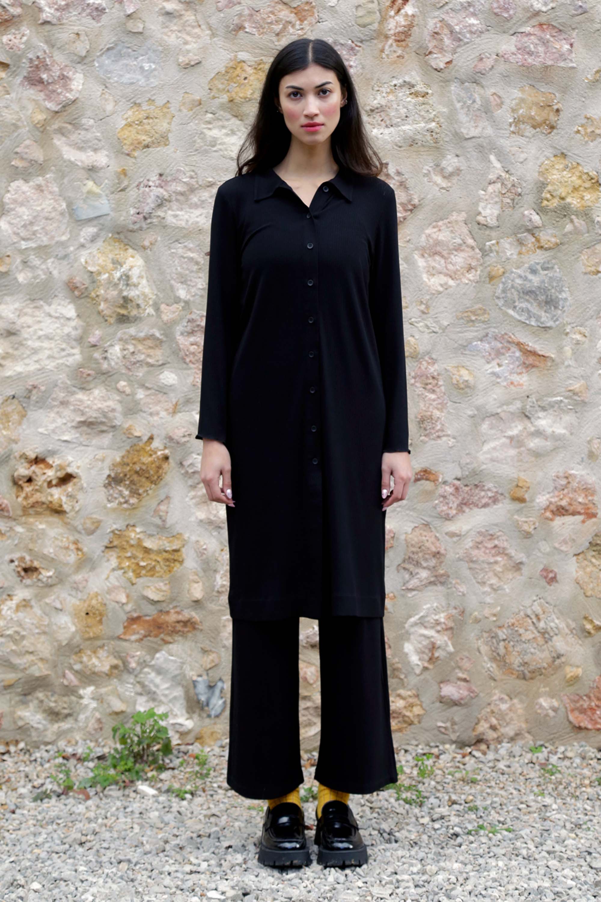 JANNU DRESS BLACK