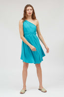 MP SHORT TENCEL TURQUOISE