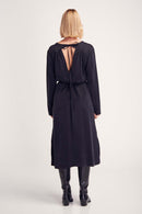 NASSI DRESS BLACK