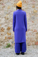JANNU DRESS ROYAL BLUE