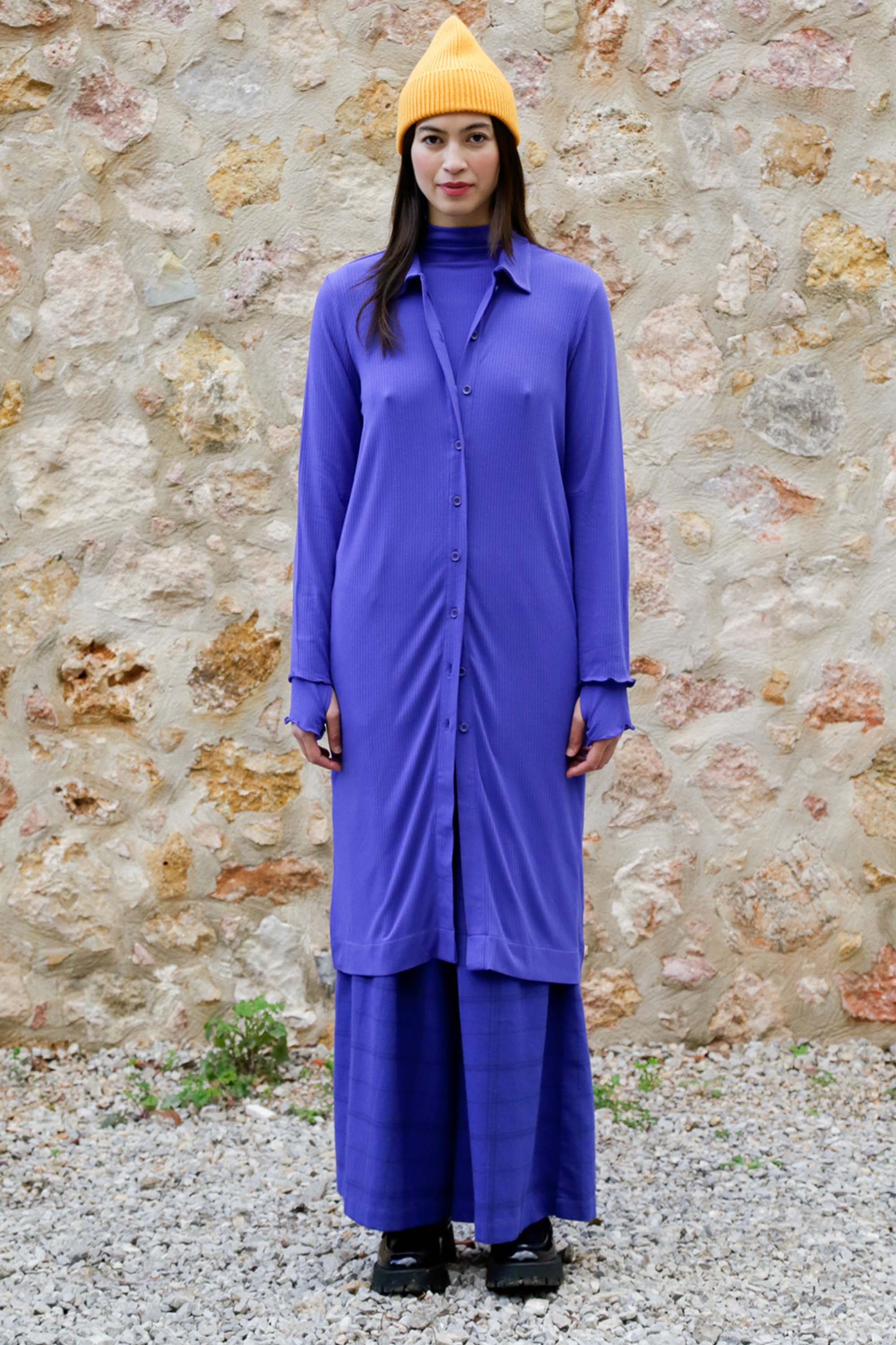 JANNU DRESS ROYAL BLUE