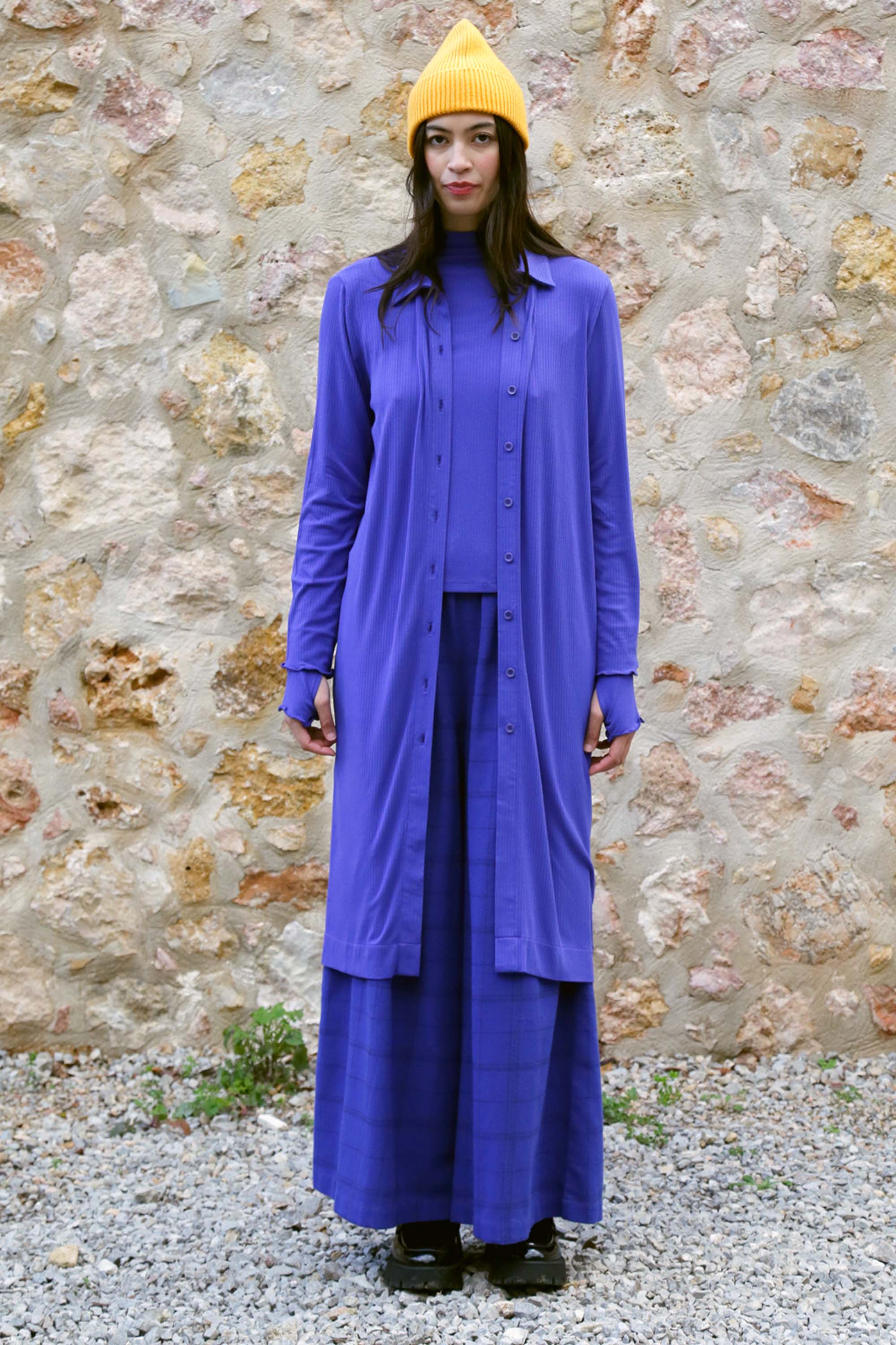 JANNU DRESS ROYAL BLUE